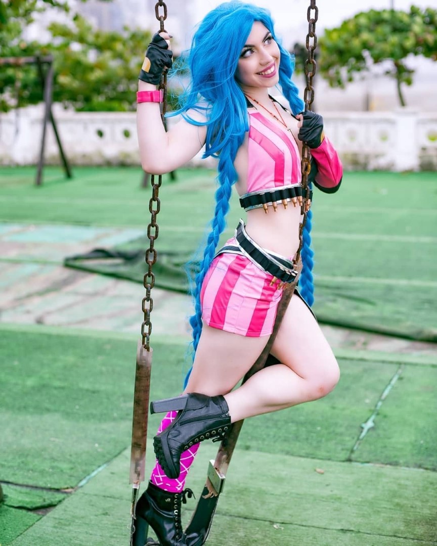 Fe Galvao Nude Jinx Cosplay SexyThots