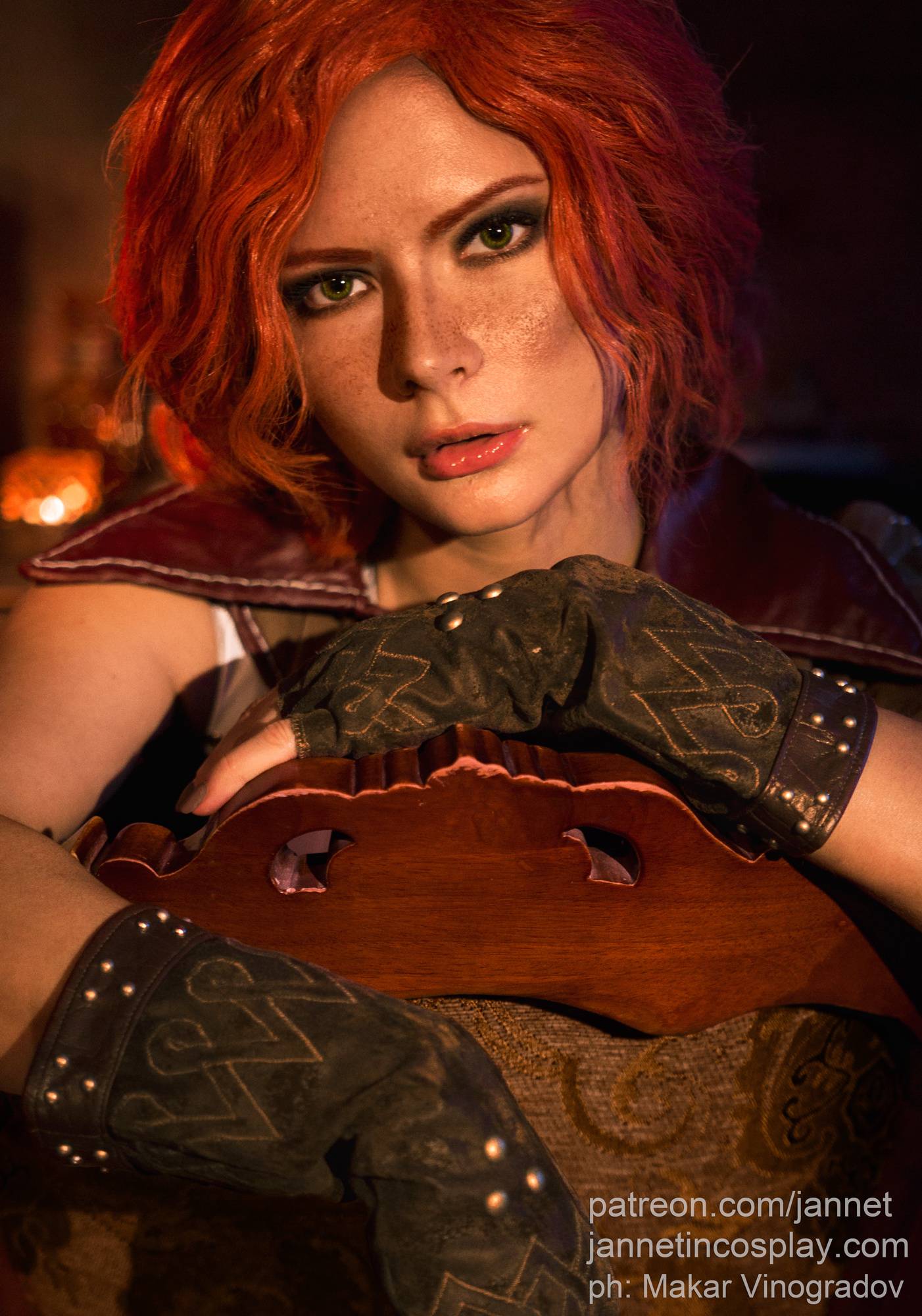 Jannet Incosplay Nude Triss Merigold Cosplay Leaked Sexythots