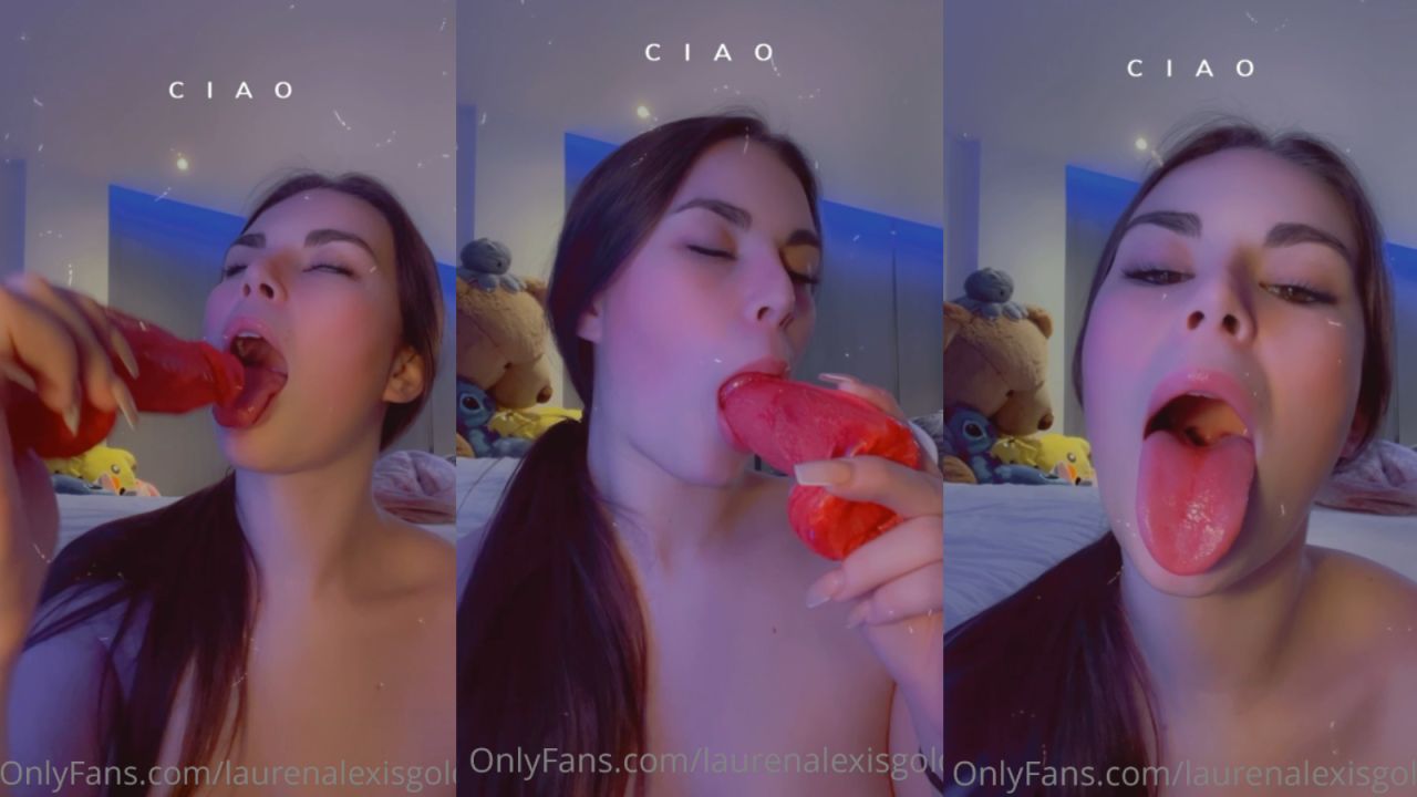 Lauren Alexis Dildo Deepthroat Blowjob Leaked Video SexyThots