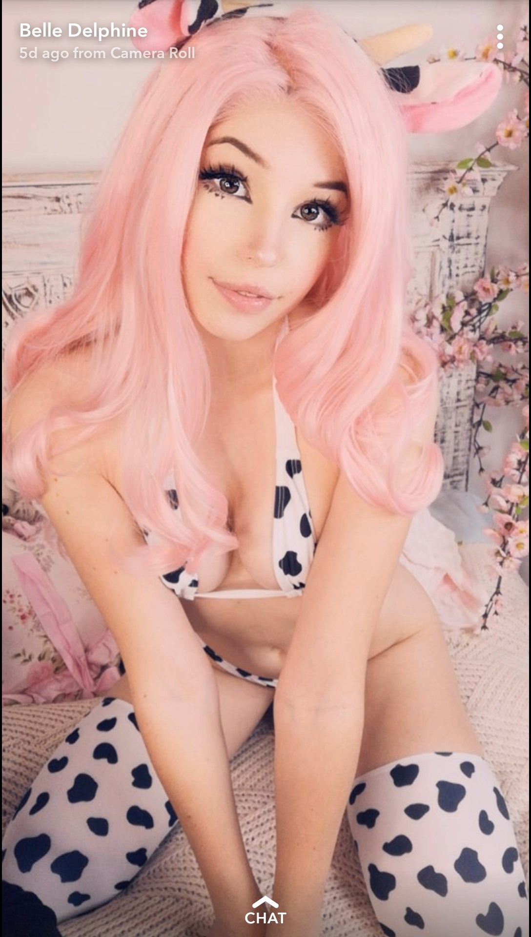 Belle Delphine Lewd Cow Girl Private Snapchat. 