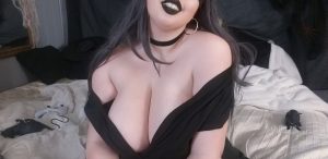 Striderscribe Nude Goth Mommy Witch Student