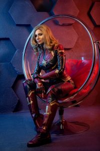 Oichi Chan Captain Marvel Cosplay