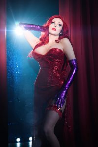 Angie Griffin Sexy Cosplay Jessica Rabbit