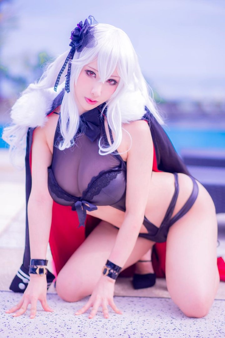 Hane Ame Patreon Lingerie Cosplay. 