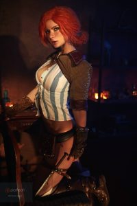 Jannet Incosplay Nude Triss Merigold Cosplay Leaked