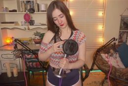 Courncake ASMR Sexy No Talking Clothing Scratching, Lotion Rubbing and Heartbeat Nude Video