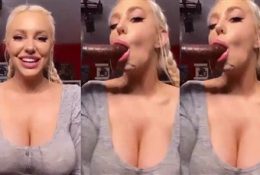 Tara Babcock Leaked Dildo Sucking Nude Video