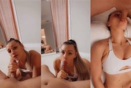 Therealbrittfit Throat Fucking Porn Leaked Video
