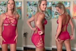 Vicky Stark Nude Lingerie Dress Try On Porn Video Leaked