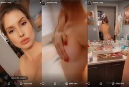 Amanda Cerny  Nude Live Video Leaked