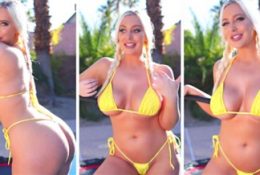 Tara Babcock Youtuber Yellow Bikini Nude Video Leaked