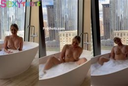 Courtney Tailor Nude Masturbating in Bathtub Porn Video Leaked