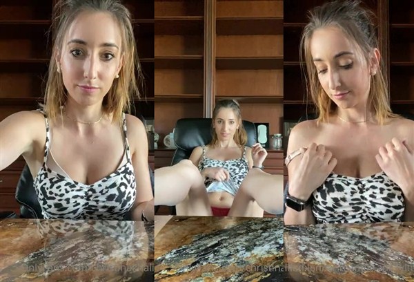 Christina Khalil Youtuber Gift Nude Video Leaked. 