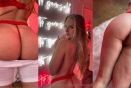 Caroline Zalog Ass Tease Leaked Video