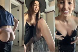 Christina Khalil Sexy Halloween Costume Video Leaked