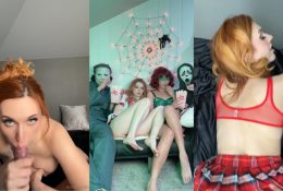 Amouranth Halloween Orgy Sex Tape Video Leaked